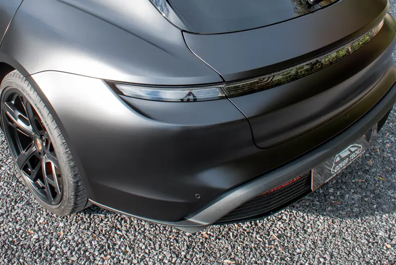 Voiture avec covering